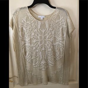 Very pretty sleeveless summer sweater